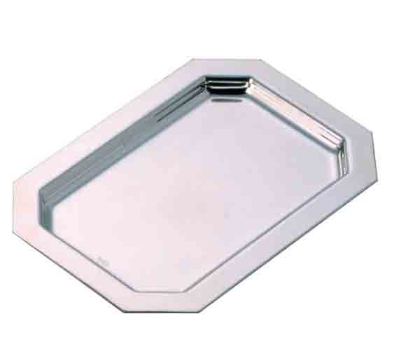 plateau métal argenté
silver metal plate