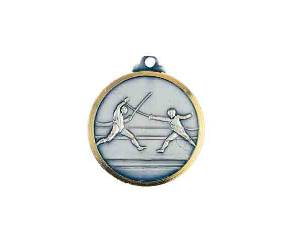 médaille 32mm escrime
medal 32mm fencing