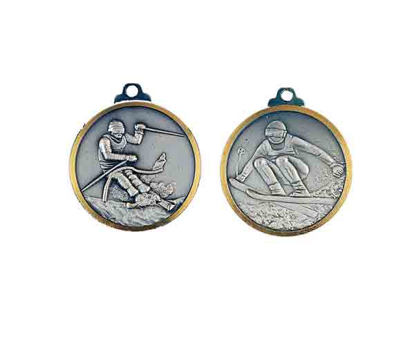 médaille 32mm ski
medal 32mm skiing