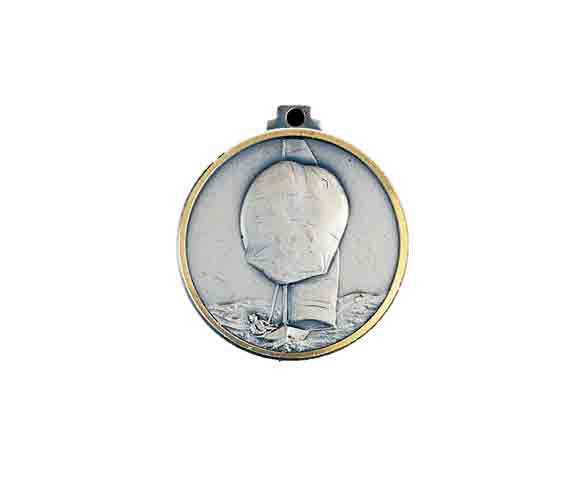 médaille 32mm voile
medal 32mm sailing