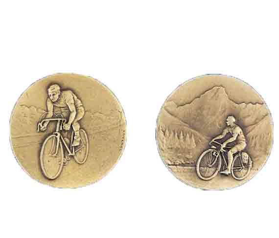 médaille 50mm cyclisme
medal 50mm cycling