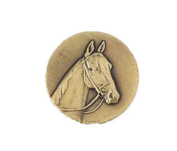 médaille 50mm équitation
medal 50mm horse riding