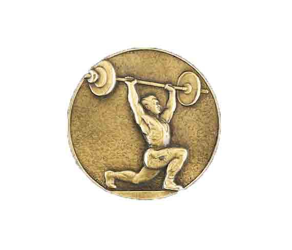 médaille 50mm haltérophilie
medal 50mm weightlifting