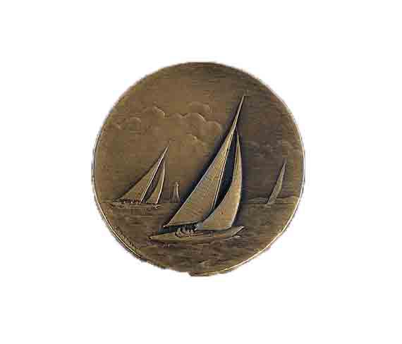 médaille 50mm voile
medal 50mm sailing